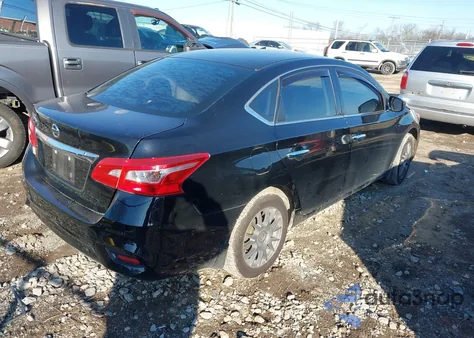 2017 Nissan Sentra S из США, поврежденный, VIN 3N1AB7AP9HY214735
